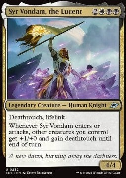 Syr Vondam, the Lucent