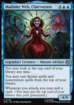 Madame Web, Clairvoyant