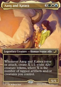 Aang and Katara